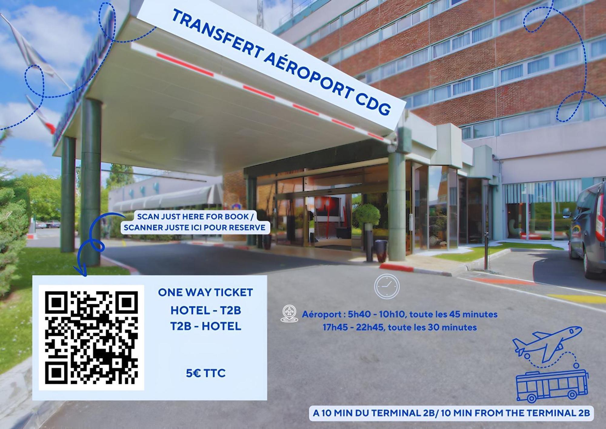 Hotel Inn Paris Cdg Airport Roissy Exterior photo